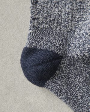 Crew Socks – Marl Navy