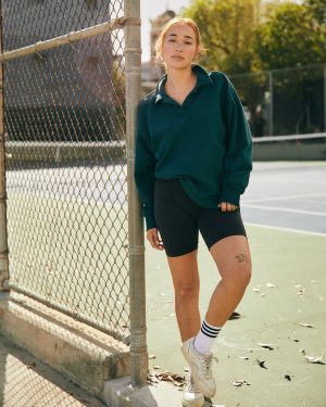 AGPC: Women’s Cotton Sport Biker Short – Nautical Blue