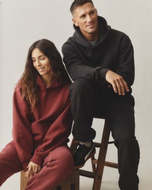 Unisex American Vintage Pullover – Washed Black