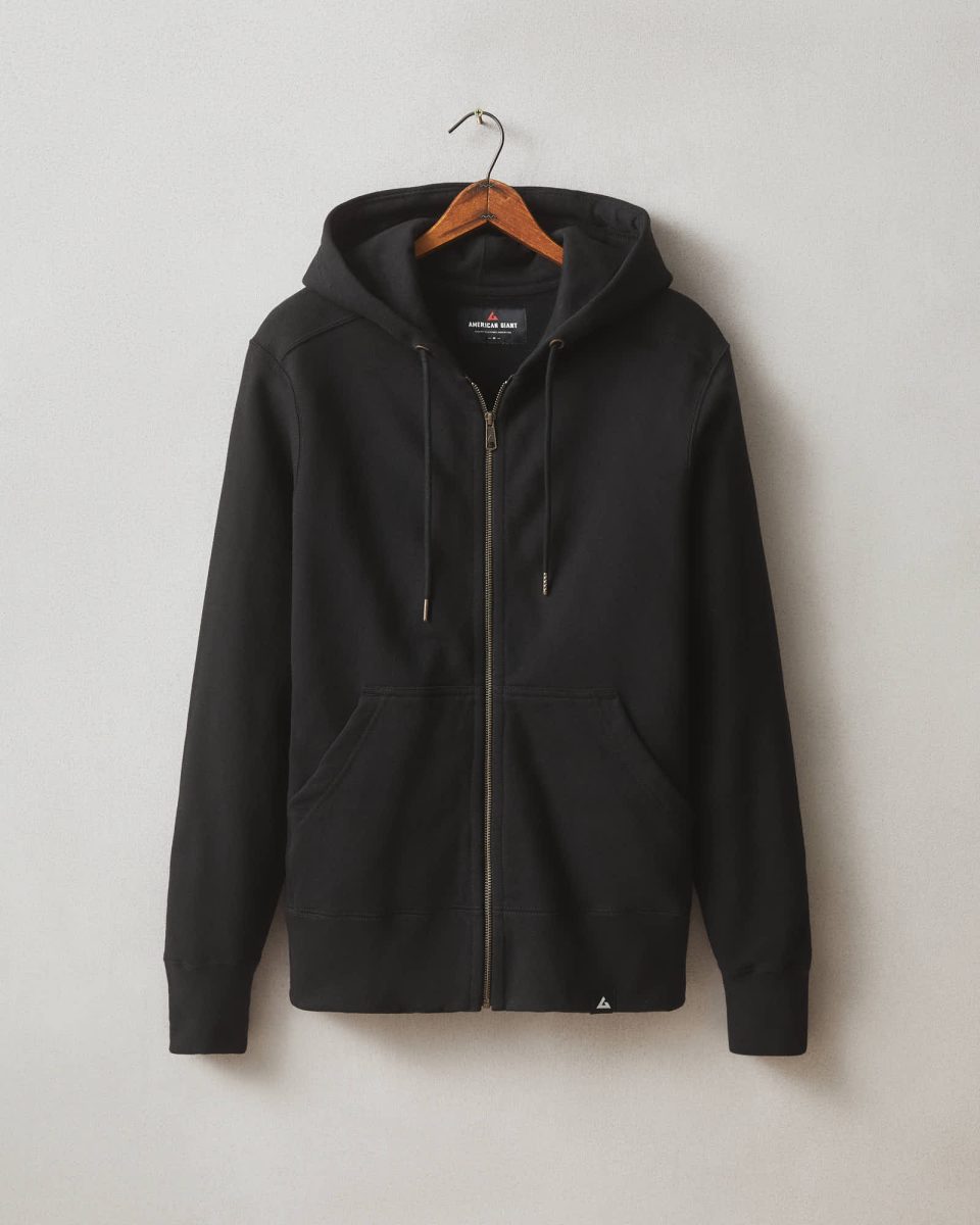 Men's Classic Full Zip - Black