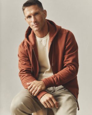 Men’s Classic Full Zip – Smoked Paprika