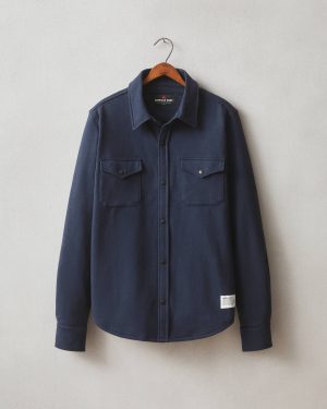 Unisex Redwood Fleece Overshirt – Heritage Navy