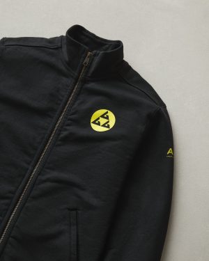 Men’s Moto Full Zip AGPC – Black