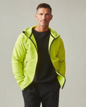 Men’s Storm Full Zip – Electric Yellow