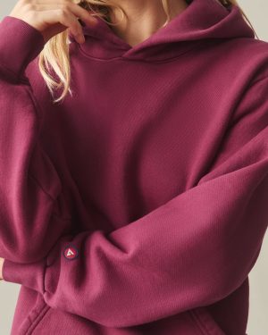 Unisex American Vintage Pullover – Beet Red