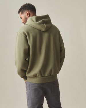 Unisex American Vintage Pullover – Deep Olive