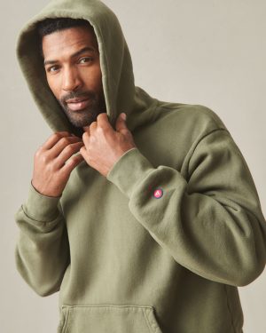 Unisex American Vintage Pullover – Deep Olive