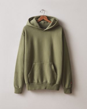 Unisex American Vintage Pullover – Deep Olive