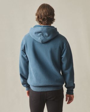 Unisex American Vintage Pullover – Mineral Wash Blue Jean