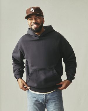 Unisex American Vintage Pullover – Washed Black