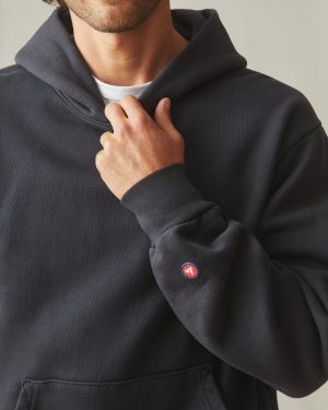 Unisex American Vintage Pullover – Washed Black