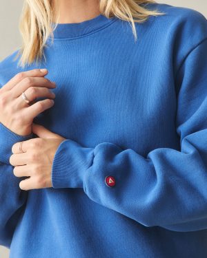 Unisex American Vintage Crew Sweatshirt – Blue Quartz