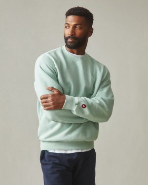 Unisex American Vintage Crew – Grayed Jade