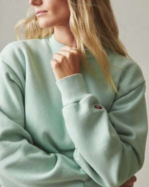 Unisex American Vintage Crew – Grayed Jade