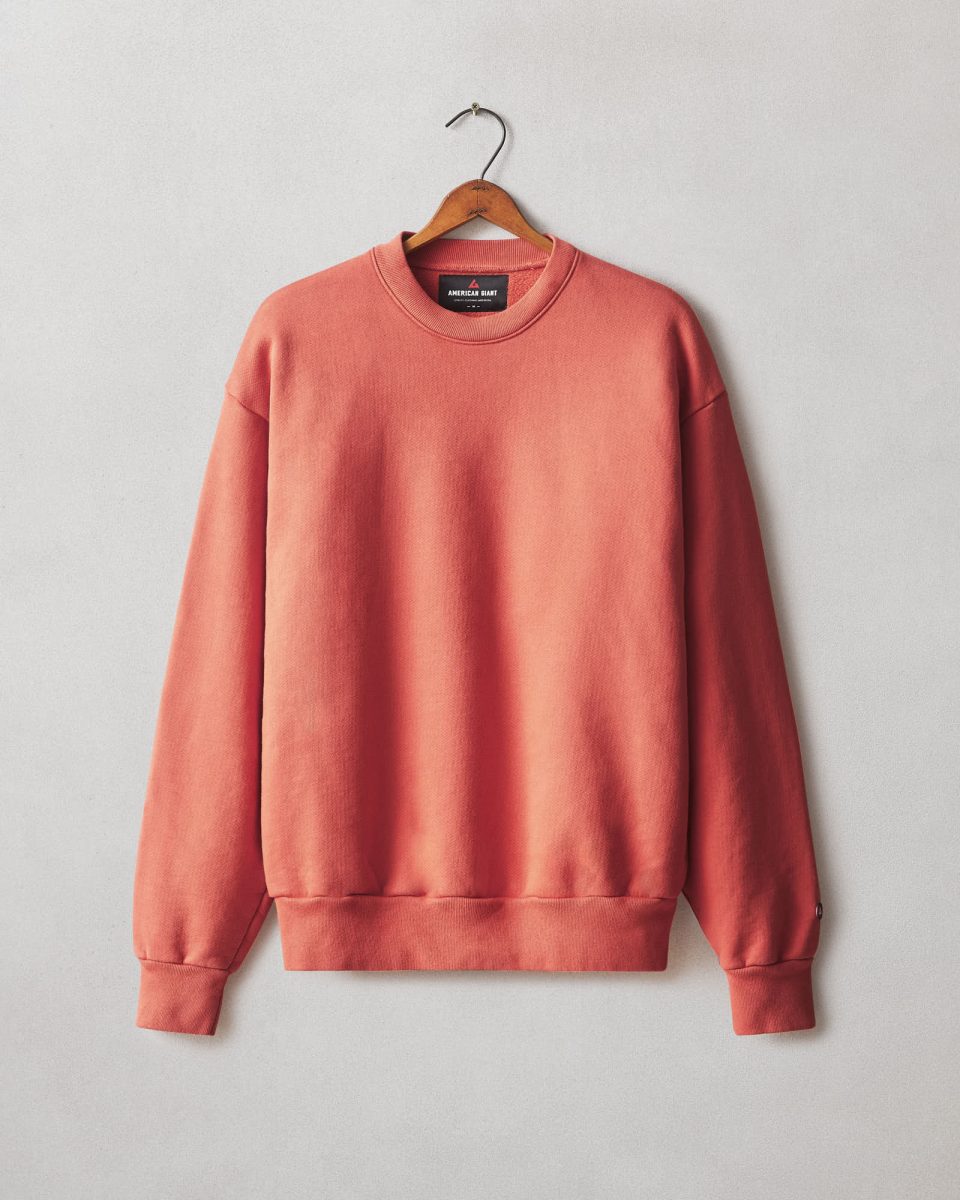 Unisex American Vintage Crew Sweatshirt - Habanero