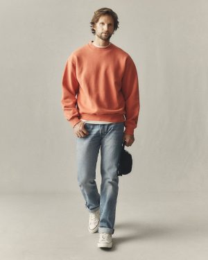 Unisex American Vintage Crew Sweatshirt – Habanero