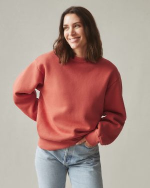 Unisex American Vintage Crew Sweatshirt – Habanero