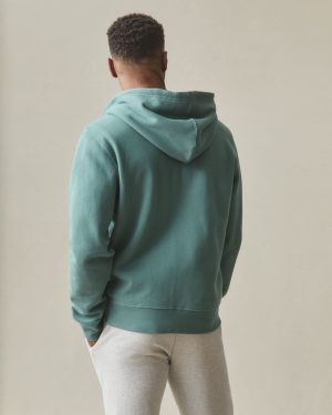 Men’s Midweight Full Zip – Silver Pine