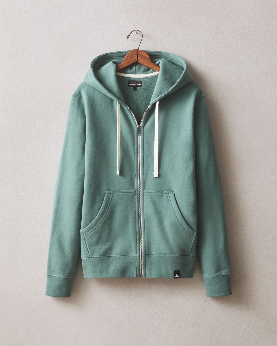 Men's Midweight Full Zip - Silver Pine
