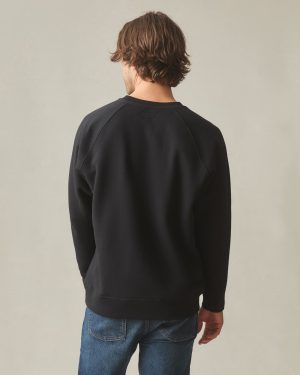 Men’s Midweight Crewneck – Black