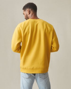 Men’s Midweight Crewneck – Nugget Gold