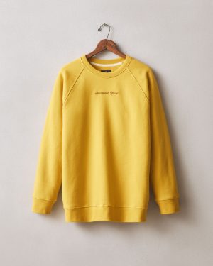 Men’s Midweight Crewneck – Nugget Gold