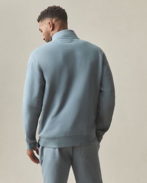 Men’s Midweight Half Zip – Stormy Weather