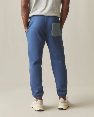 Men’s Patch Classic Sweatpant – Marine Navy Stormy Weather