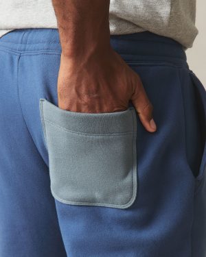 Men’s Patch Classic Sweatpant – Marine Navy Stormy Weather