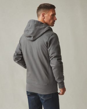 Men’s Classic Full Zip – Dark Charcoal