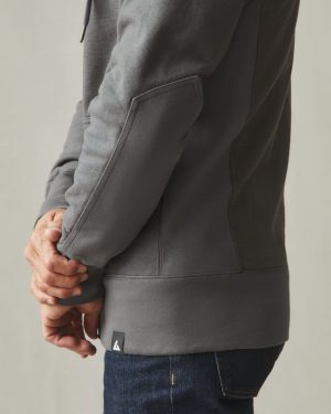 Men’s Classic Full Zip – Dark Charcoal