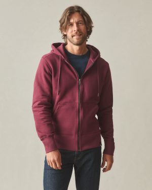 Men’s Classic Full Zip – Zinfandel