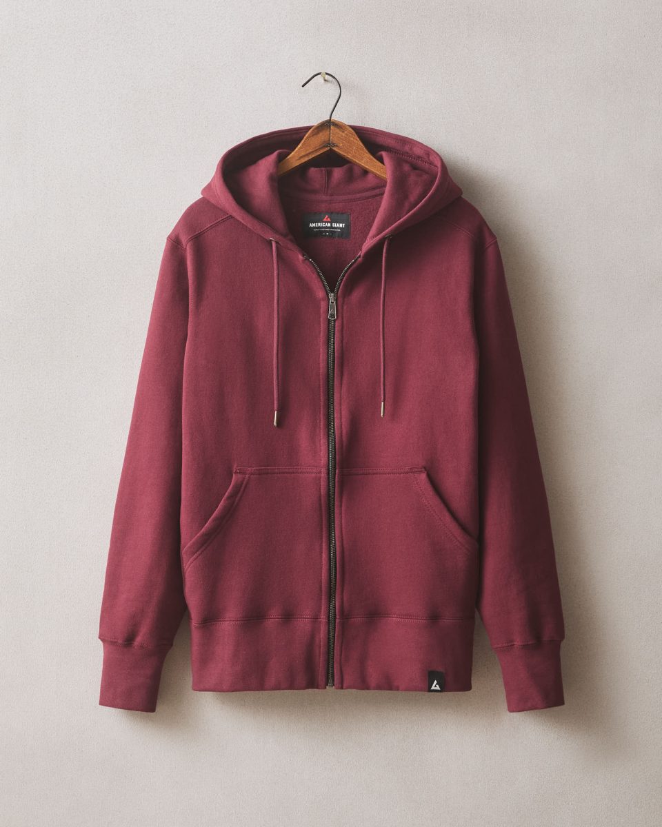 Men's Classic Full Zip - Zinfandel