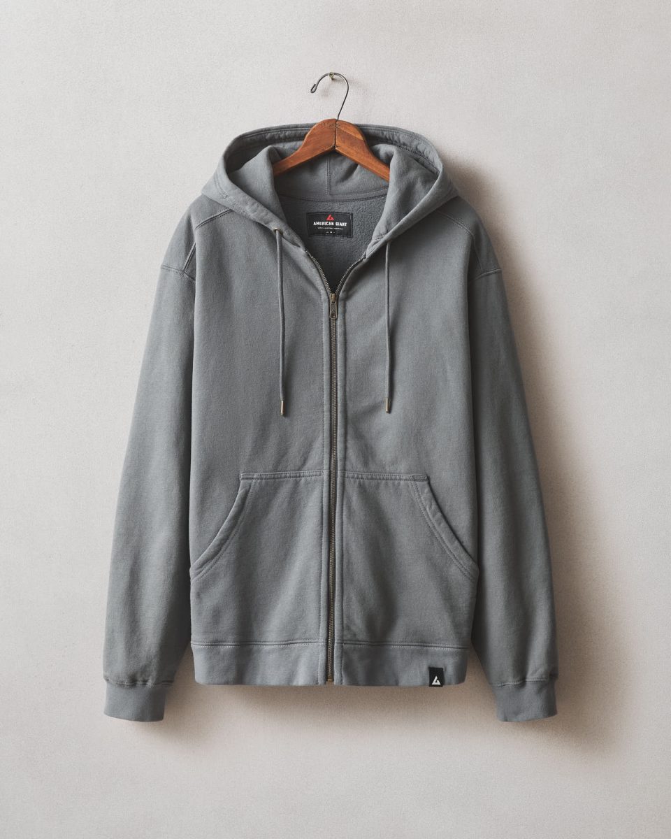Men's Relaxed Classic Full Zip - Lava Smoke