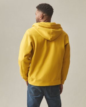 Men’s Relaxed Classic Full Zip – Nugget Gold