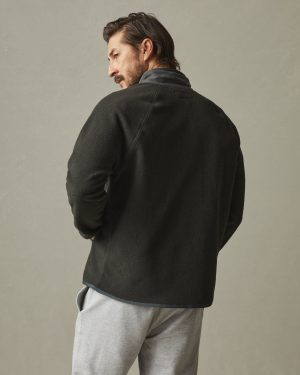 Men’s Active Fleece Full Zip – Vintage Black