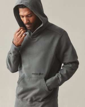 Men’s Vintage Wash Classic Pullover – Washed Charcoal