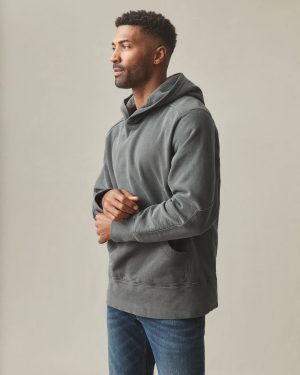 Men’s Vintage Wash Classic Pullover – Washed Charcoal