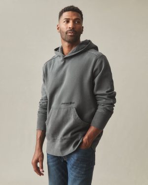 Men’s Vintage Wash Classic Pullover – Washed Charcoal