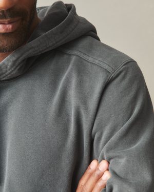 Men’s Vintage Wash Classic Pullover – Washed Charcoal