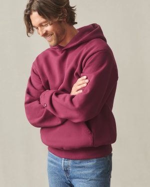 Unisex American Vintage Pullover – Beet Red