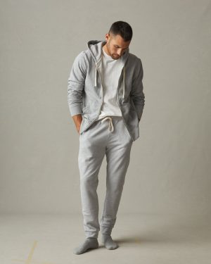 Men’s French Terry Jogger – Ash Heather