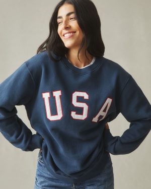 Unisex Relaxed French Terry USA Crew – Spellbound