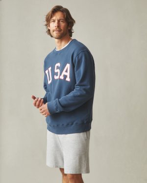 Unisex Relaxed French Terry USA Crew – Spellbound