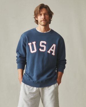 Unisex Relaxed French Terry USA Crew – Spellbound