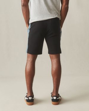 Men’s Colorblock Sweatshort – Black Stormy Weather