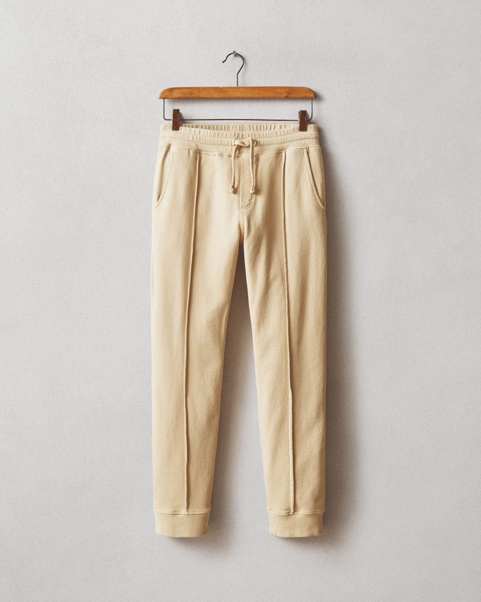Men's Pintuck French Terry Jogger - Safari