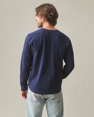 Men’s French Rib Crew – True Navy