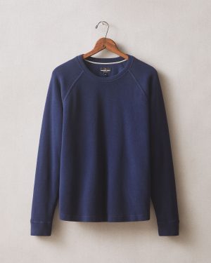 Men’s French Rib Crew – True Navy