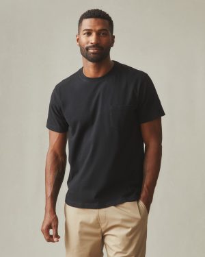 Men’s Pocket Tee – Black